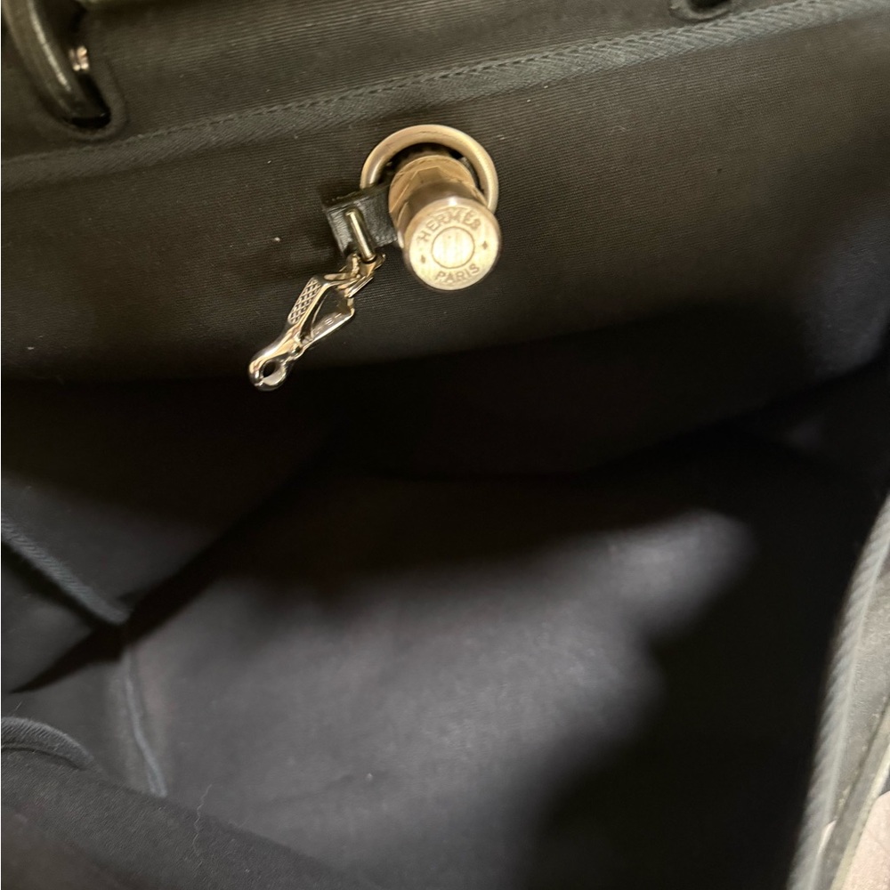 Authentic Vintage Hermes Birkin Kelly Herbag - Picture 8 of 14